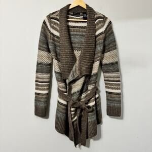 Moda International Mohair Wool Blend Cardigan Medium Boho Cabincore Scandi Girl